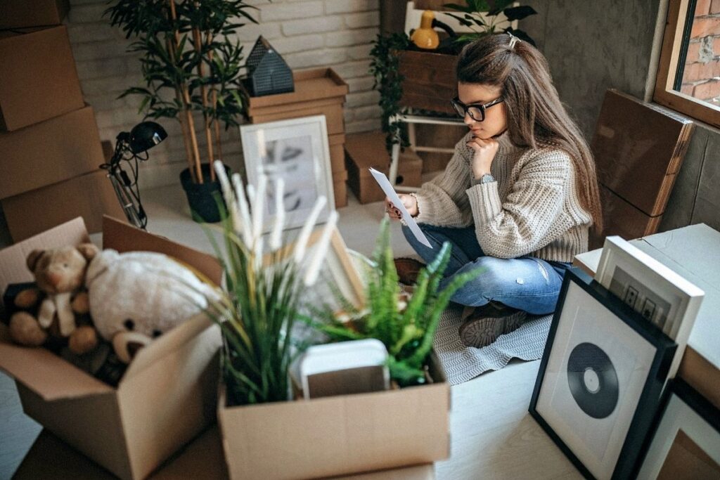 how to clean out a room full of junk