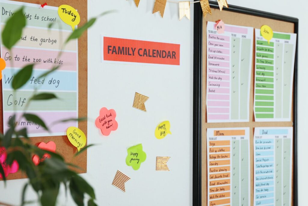 family schedule