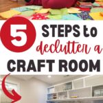 declutter craft room