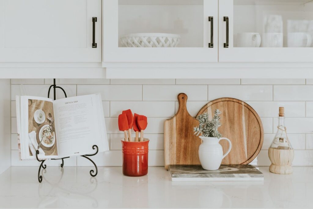 maintain a clutter-free kitchen