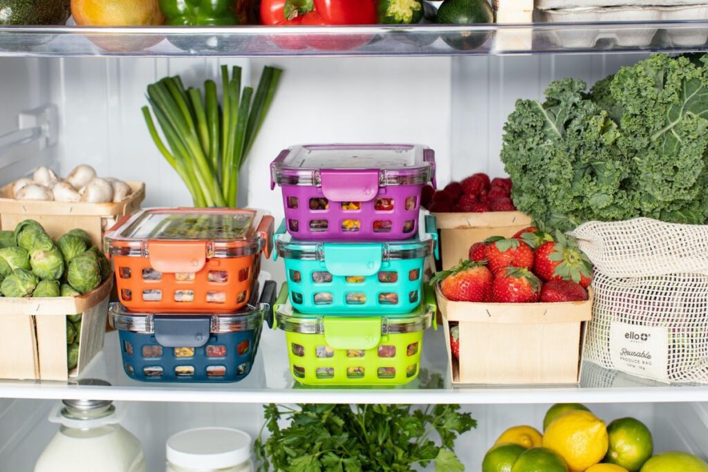 refrigerator food storage