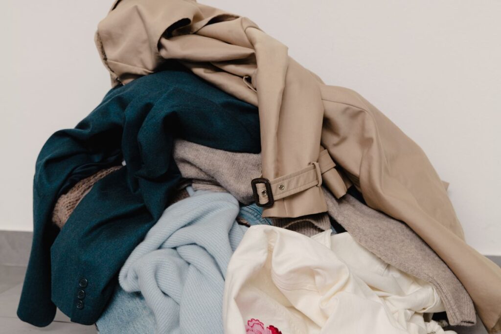 pile of clothes