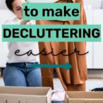 make decluttering easier