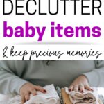 declutter baby items