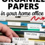 organize paper files