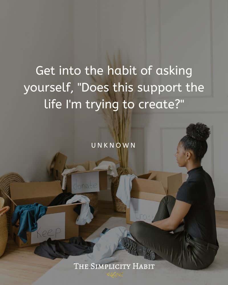 quotes about decluttering