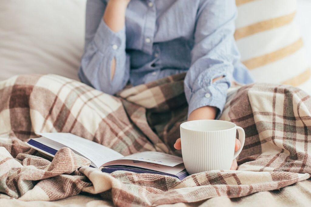 woman relaxing