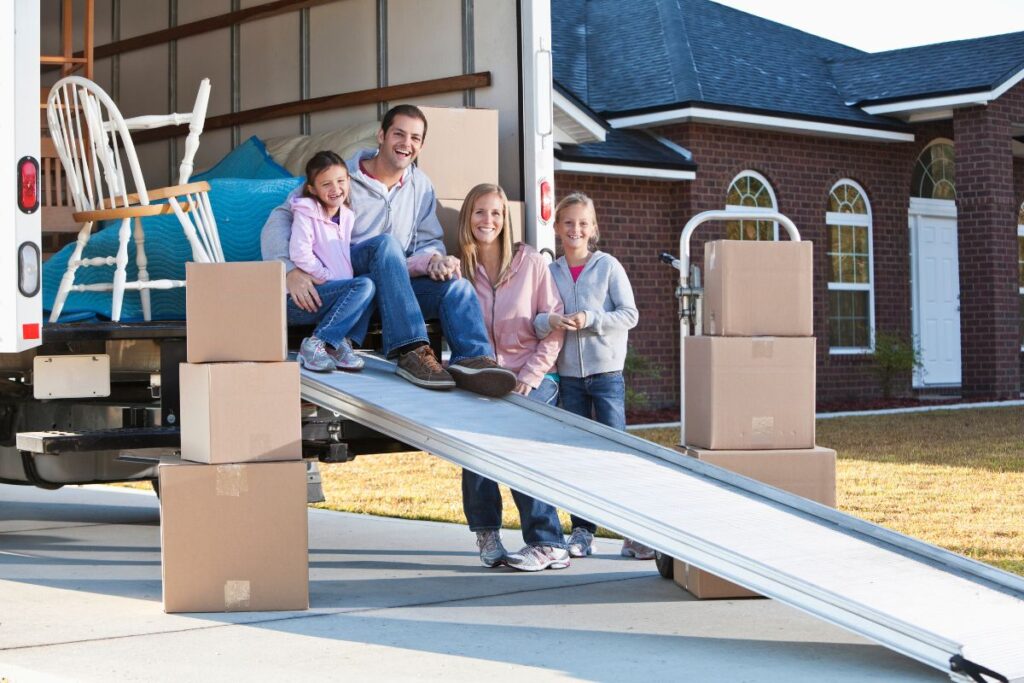 moving away from family