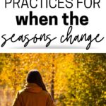 self-care when seasons change