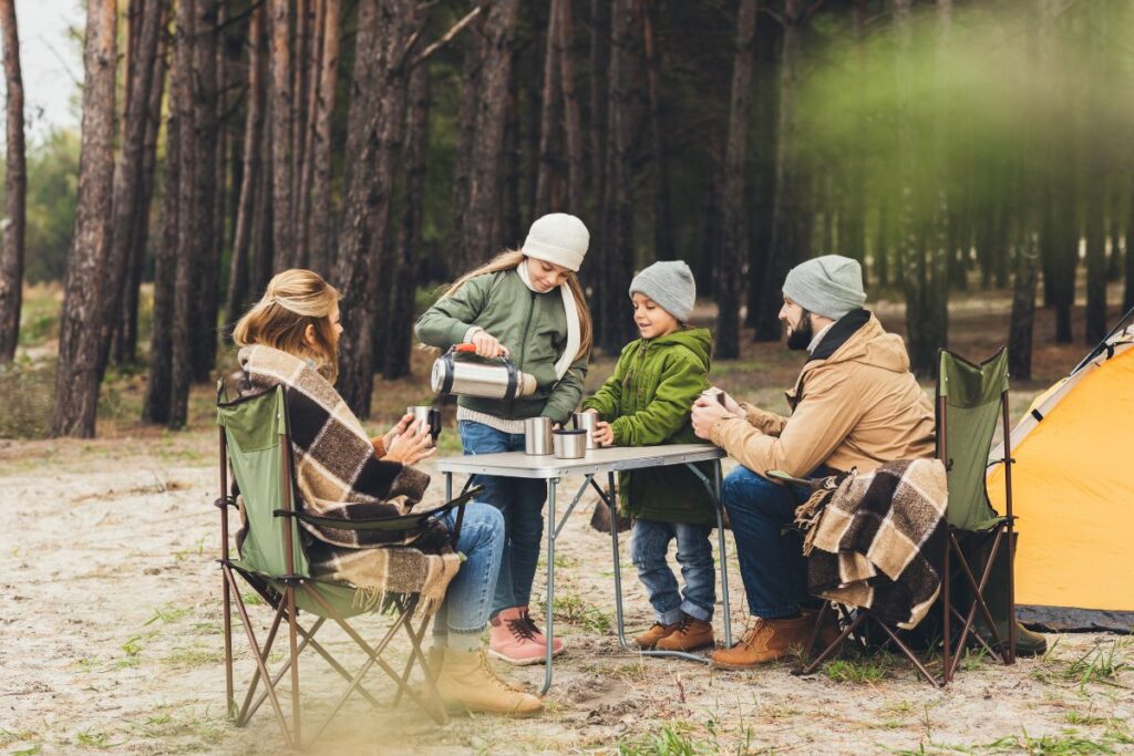 family camping