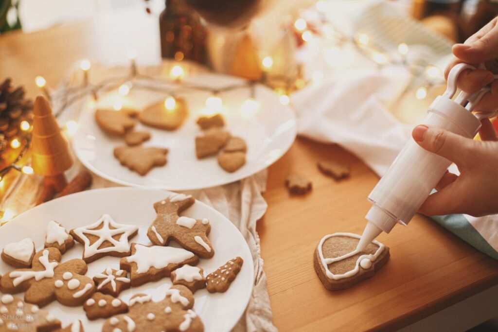 homemade Christmas cookies