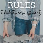 decluttering rules