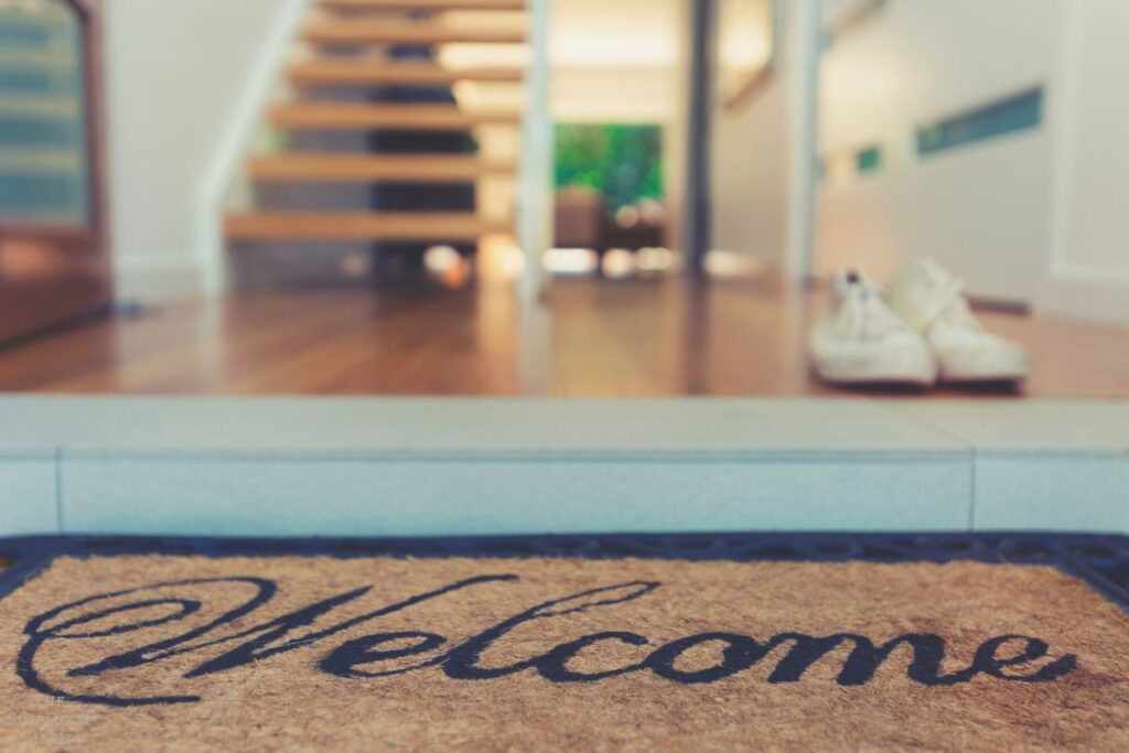 welcome mat