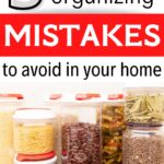 organizing mistakes