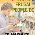 things frugal people do