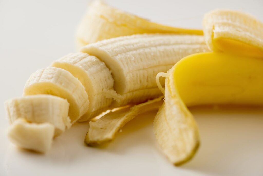 sliced banana