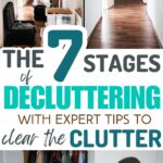stages of decluttering