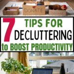 declutter to boost productivity
