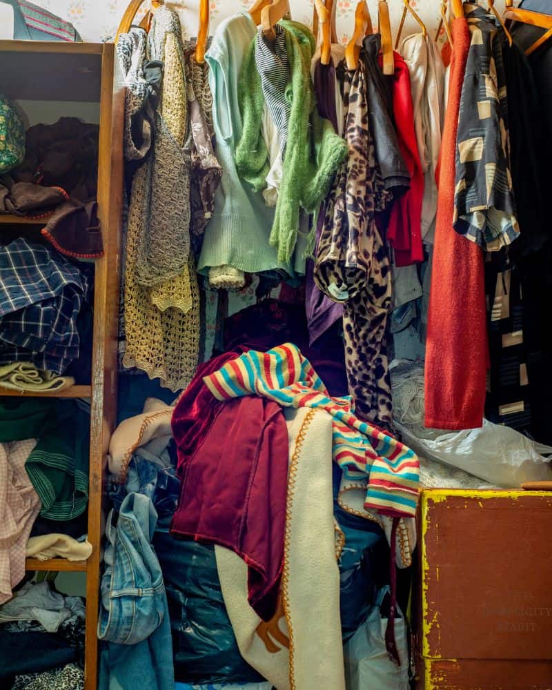 things that make your closet look cluttered