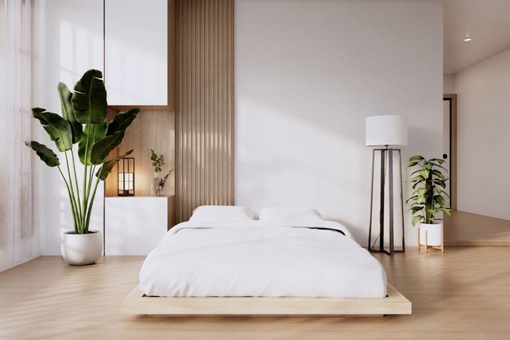 barren bedroom