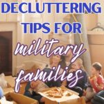 decluttering tips for military families