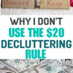 $20 decluttering rule