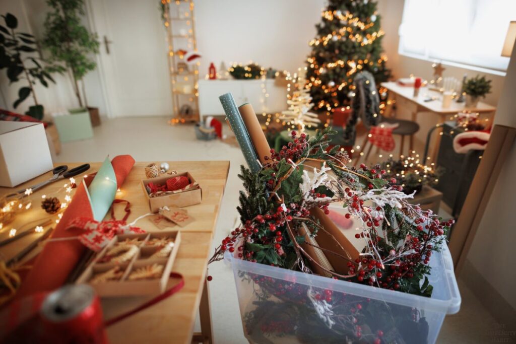 tips to clean and tidy quickly after the holidays