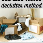the '365 Less Things' decluttering method