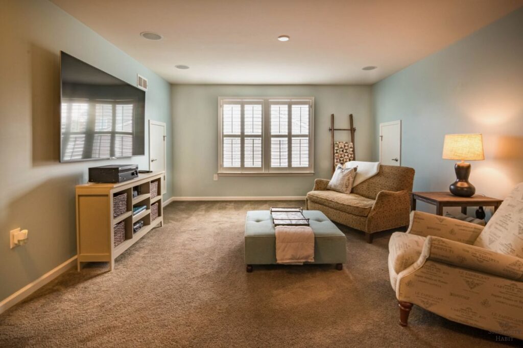 calm living space