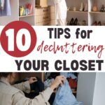 decluttering your closet to create a minimalist wardrobe