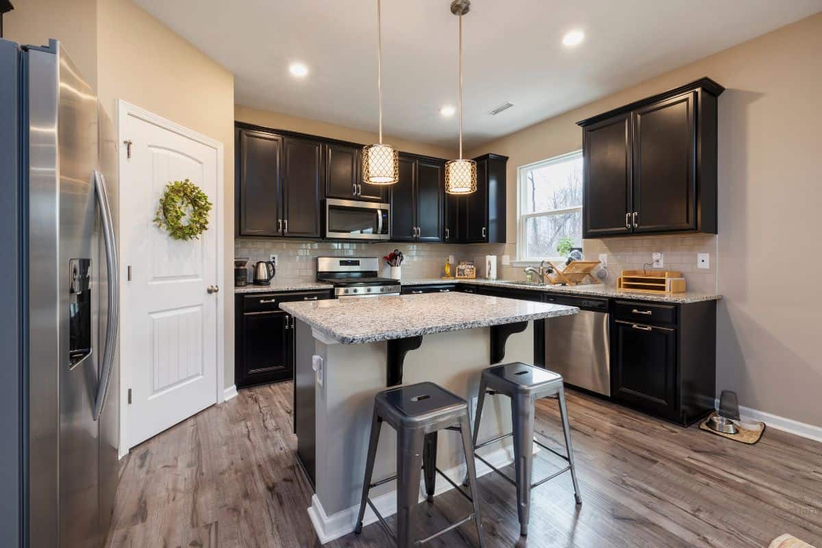 small clean kitchen