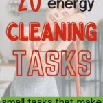 low energy cleaning tasks