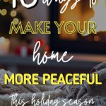 more peaceful this holiday season