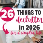 things to declutter in the new year